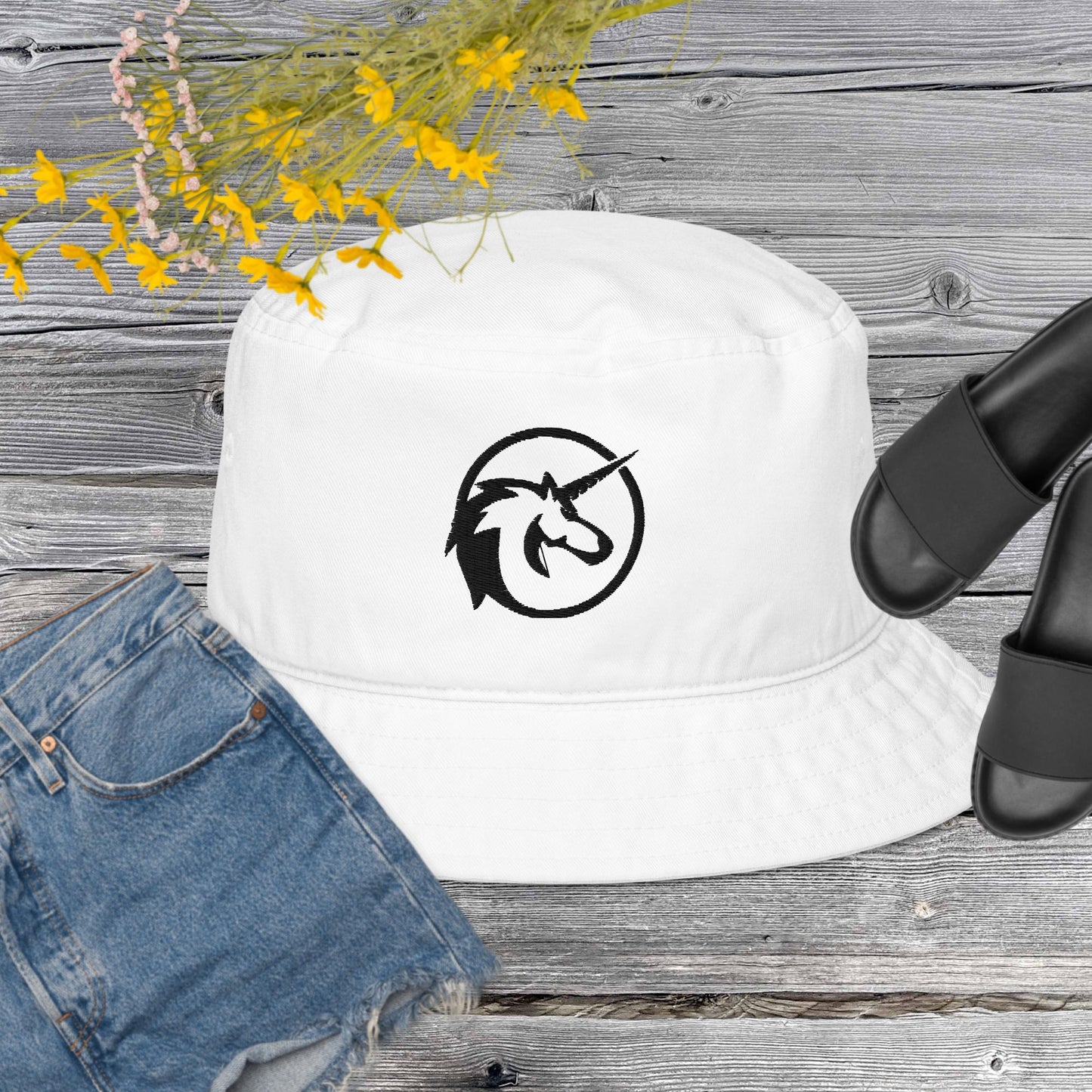 Organic bucket hat