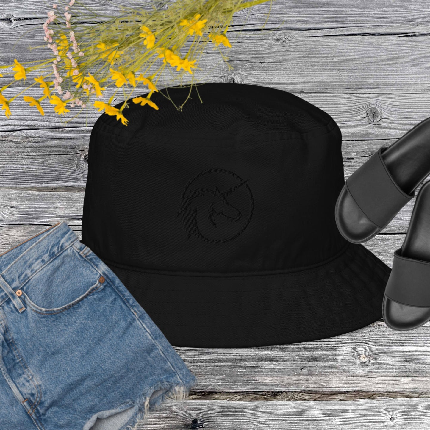Organic bucket hat