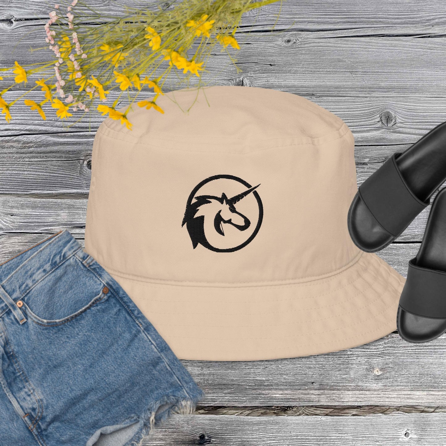 Organic bucket hat