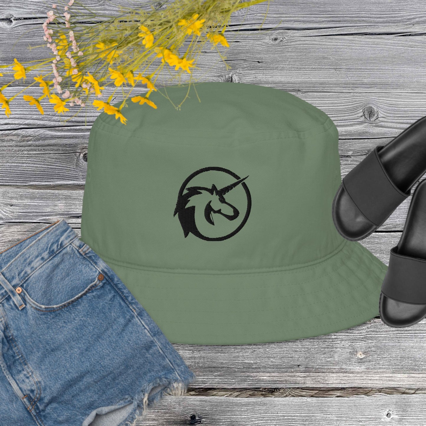 Organic bucket hat